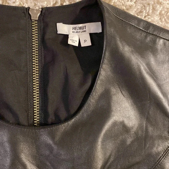 Helmut lang leather dress size P - Picture 9 of 12